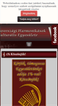 Mobile Screenshot of harmonikainfo.hu